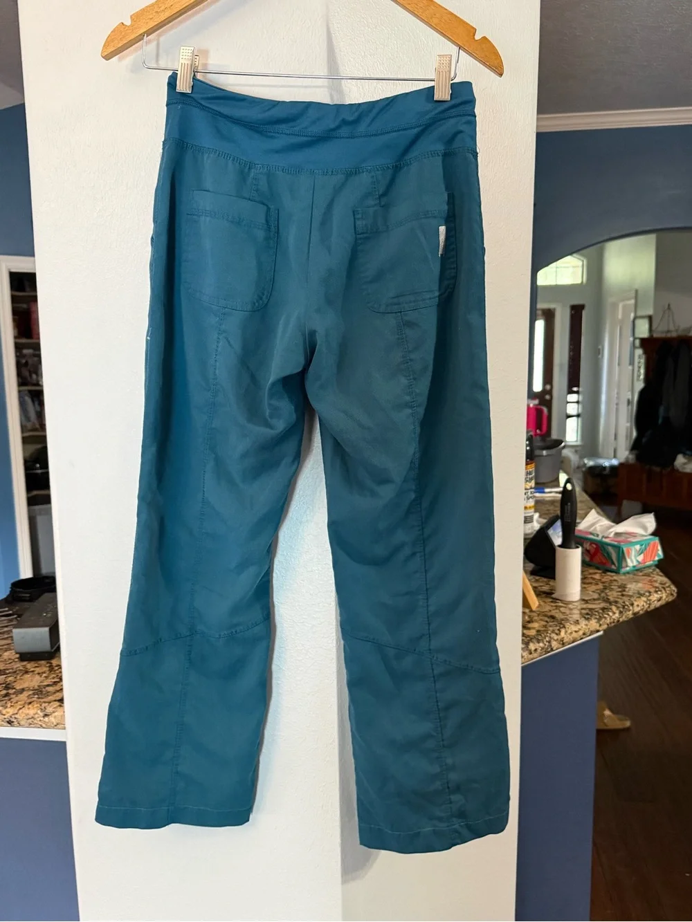 Matching Set of Grey's Anatomy ACTIVE Teal V-Neck Scrub Top S and Pants XS